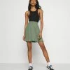 Even&Odd A-Linien-Rock - Black/light Green | Damen