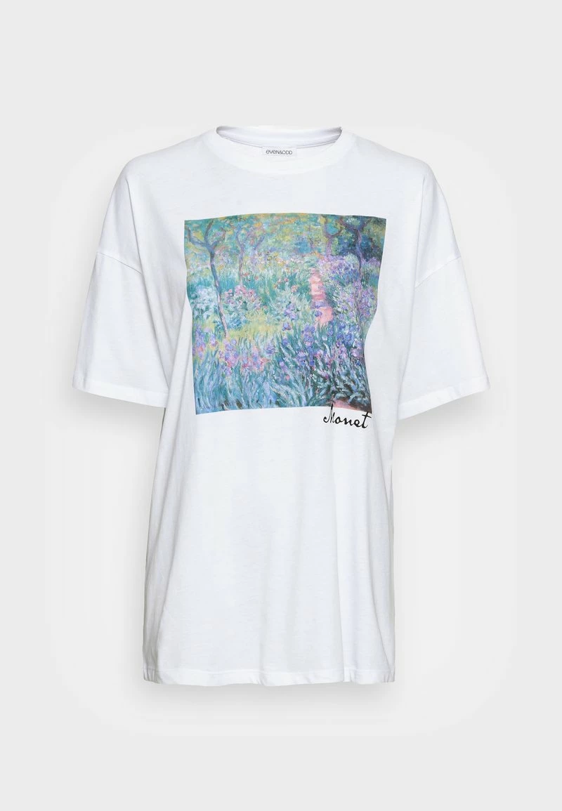 Even&Odd Damen T-Shirt Print - White 6 Even&Odd Damen T-Shirt Print - White – Bild 4