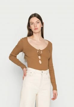Even&Odd Damen Langarmshirt - Brown