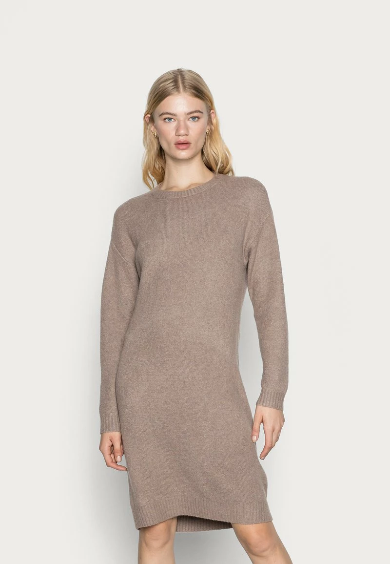 Even&Odd Damen Strickkleid - Mottled Grey 3 Even&Odd Damen Strickkleid - Mottled Grey