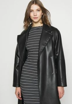 Even&Odd Damen Rushed Edges Mini High Neck Long Sleeves Dress - Etuikleid - Black/ White -Even&Odd Verkäufe 2024 c3ce43b65d7944aeb13a2632e26bf0e8