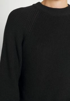 Even&Odd Damen VOLUME SLEEVE JUMPER - Strickpullover - Black -Even&Odd Verkäufe 2024 c60d7e69638a4ffe87200ad3a1219f83