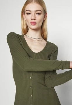 Even&Odd Ribbed Button Through Mini Dress - Strickkleid - Green | Damen -Even&Odd Verkäufe 2024 c634473fe66a4f31bc7904c5bd9fe354