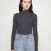 Even&Odd Damen Langarmshirt - Dark Grey