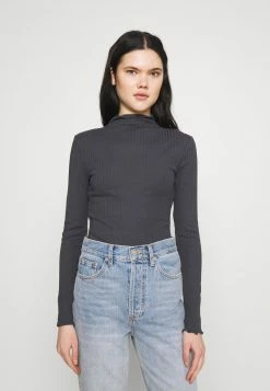 Even&Odd Damen Langarmshirt - Dark Grey