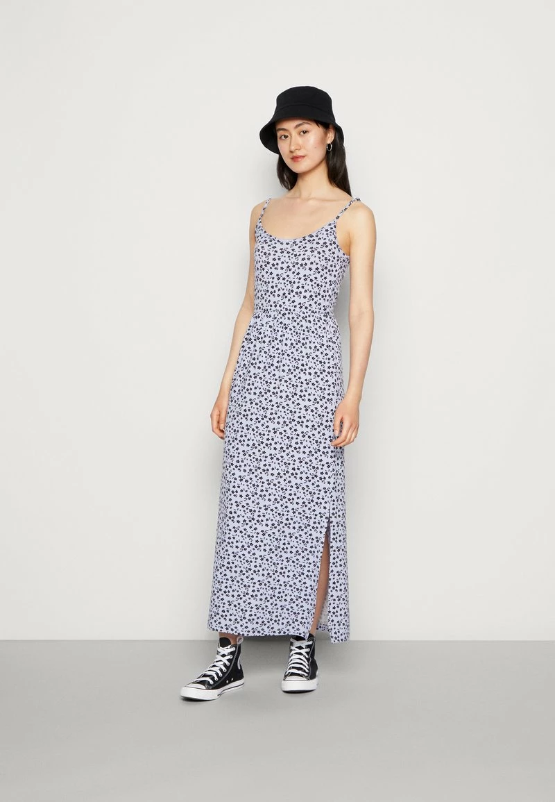 Even&Odd Damen Maxikleid - Lilac/black 4 Even&Odd Damen Maxikleid - Lilac/black – Bild 2