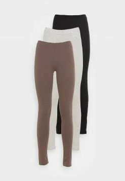 Even&Odd Damen 3 Pack - Leggings - Hosen - Black/brown/beige -Even&Odd Verkäufe 2024 c7cab56f7d7c4b92931b56b070557fd6