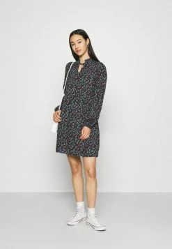 Even&Odd Damen Freizeitkleid - Black/blue -Even&Odd Verkäufe 2024 c8e94f88c6bc42029cd5dd54344dd92f