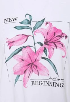 Even&Odd Damen T-Shirt Print - White -Even&Odd Verkäufe 2024 c99ac744044f4e6eaa12955a578b64df