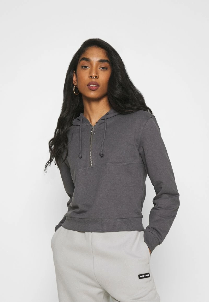 Even&Odd Damen Kapuzenpullover - Mottled Grey 3 Even&Odd Damen Kapuzenpullover - Mottled Grey