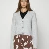 Even&Odd Damen Strickjacke - Mottled Light Grey -Even&Odd Verkäufe 2024 cb38687a5a134f5ab738ccca9bfdc252