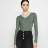 Even&Odd Damen Langarmshirt - Green -Even&Odd Verkäufe 2024 cbe03913bf8a41f88e76d158df63d14e