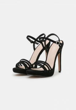 Even&Odd Damen LEATHER - High Heel Sandalette - Black -Even&Odd Verkäufe 2024 cbf23c12412d4e04a5add8f78a873c96