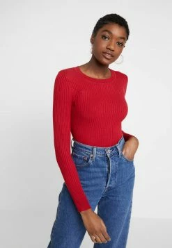 Even&Odd Damen Strickpullover - Dark Red