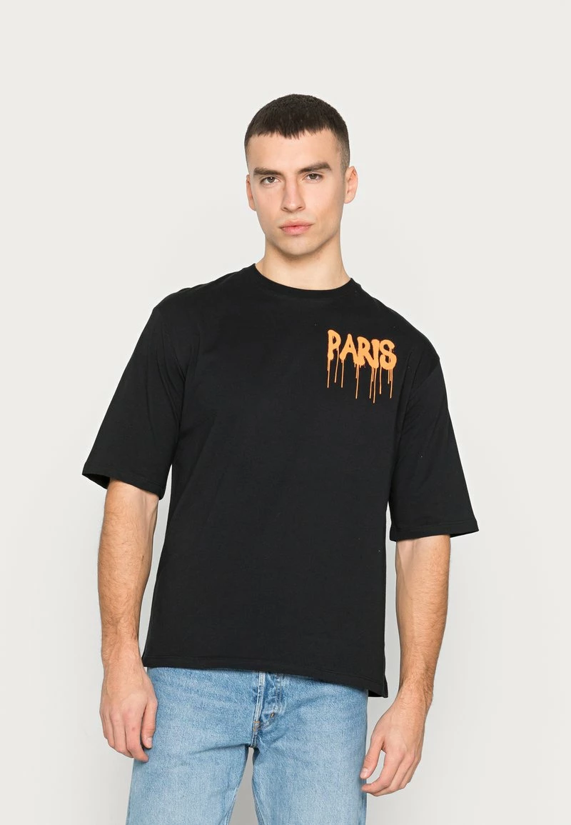 Even&Odd GRAFFITI PARIS BACK PRINT TEE UNISEX - T-Shirt Print - Black 5 Even&Odd GRAFFITI PARIS BACK PRINT TEE UNISEX - T-Shirt Print - Black – Bild 3