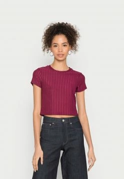 Even&Odd Damen T-Shirt Basic - Purple