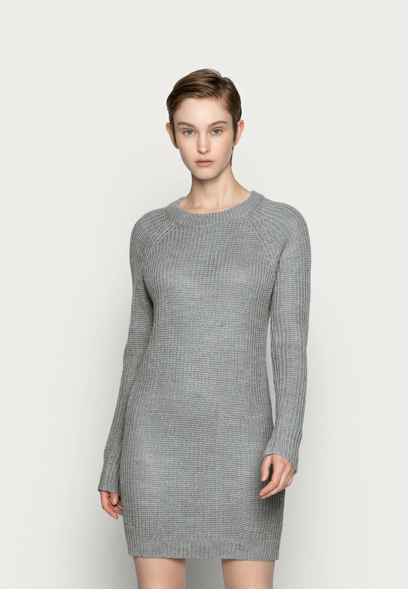 Even&Odd Damen Strickkleid - Mottled Grey 3 Even&Odd Damen Strickkleid - Mottled Grey