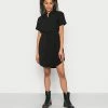 Even&Odd Damen Blusenkleid - Black