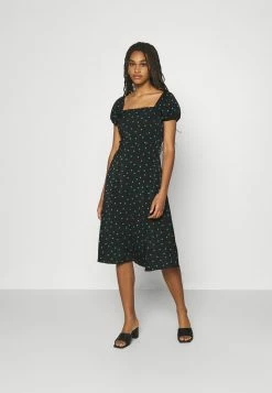 Even&Odd Damen Freizeitkleid - Black/green