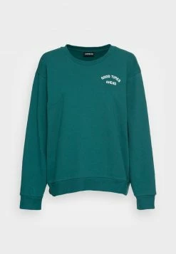 Even&Odd Oversized Printed Sweatshirt - Sweatshirt - Dark Green | Damen -Even&Odd Verkäufe 2024 cfb863748a6a45d5965c823579334bfc