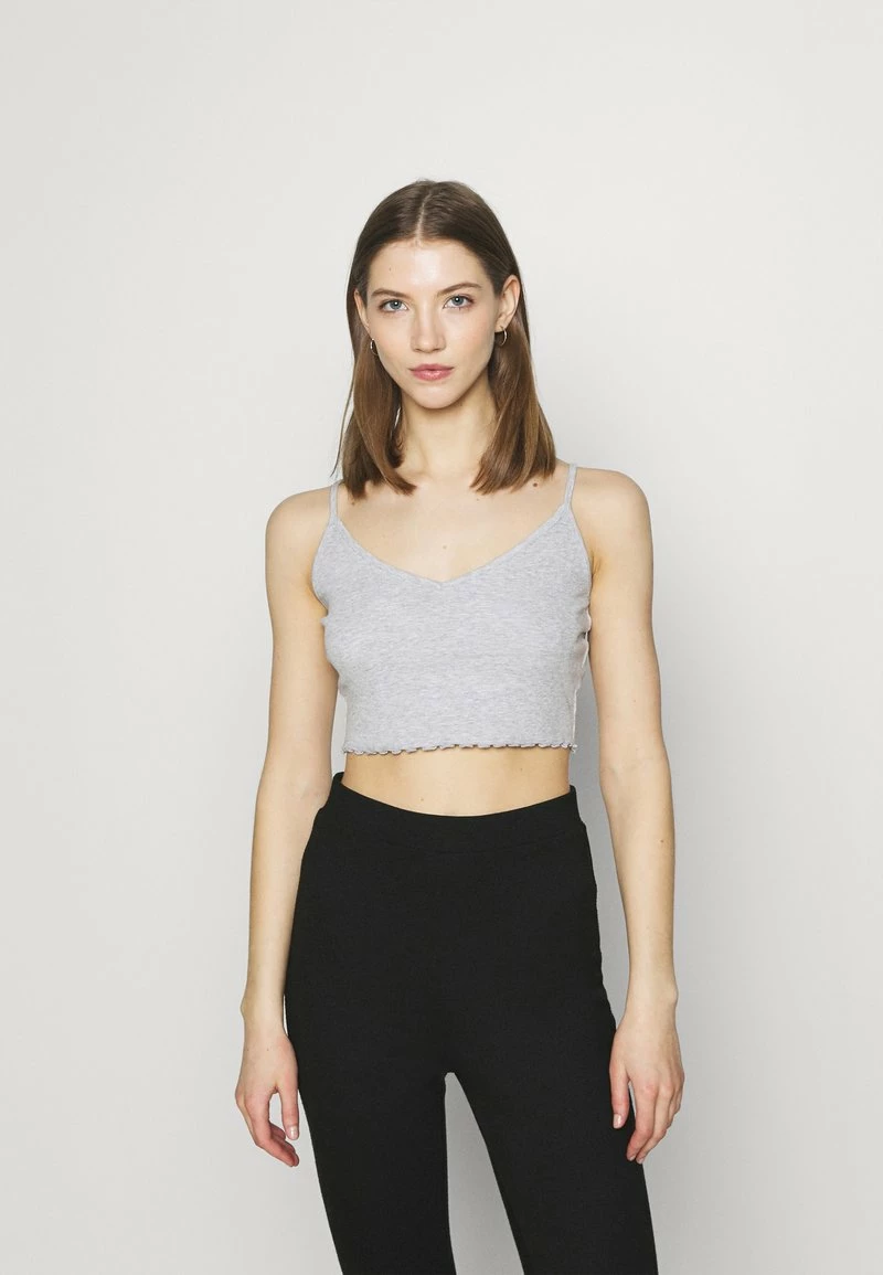 Even&Odd Damen STRAPPY LETTUCE CROP 3 PACK - Top - Black/white/grey 6 Even&Odd Damen STRAPPY LETTUCE CROP 3 PACK - Top - Black/white/grey – Bild 4