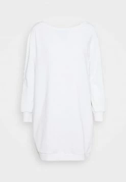 Even&Odd Damen SWEAT OFF SHOULDER MINI DRESS - Freizeitkleid - White -Even&Odd Verkäufe 2024 d3a739d5805d4347861af9c346586822