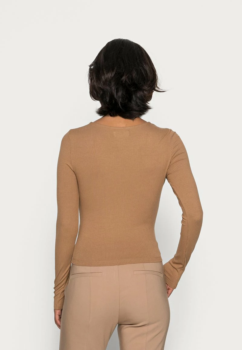 Even&Odd Damen Langarmshirt - Brown 5 Even&Odd Damen Langarmshirt - Brown – Bild 3