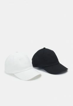 Even&Odd Damen 2 PACK - Cap - Black/offwhite