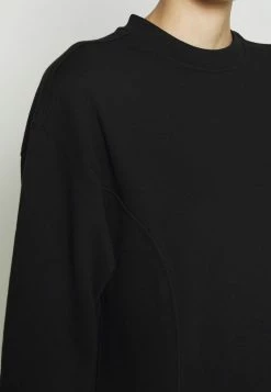 Even&Odd Damen SWEAT - Midi Slit Dress - Freizeitkleid - Black -Even&Odd Verkäufe 2024 d5e94338fb9e4bf8a4226cc687fc38b5