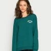 Even&Odd Oversized Printed Sweatshirt - Sweatshirt - Dark Green | Damen -Even&Odd Verkäufe 2024 d6b788221edc482e91e715f8d18a1e86