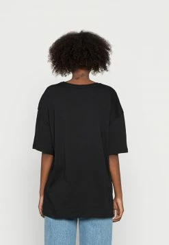 Even&Odd Damen LIZ SMILE DAISY TEE - T-Shirt Print - Black -Even&Odd Verkäufe 2024 d745e7dd43204e32a7990150711513cb