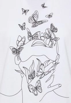 Even&Odd Damen T-Shirt Print - White -Even&Odd Verkäufe 2024 d7c839f0ed074ef18ced8df5c59eca51