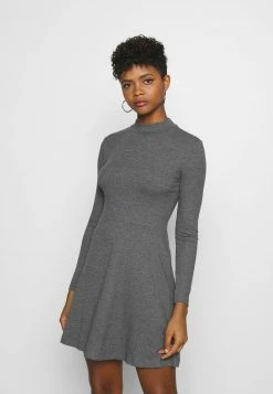 Even&Odd Damen Jerseykleid - Dark Grey
