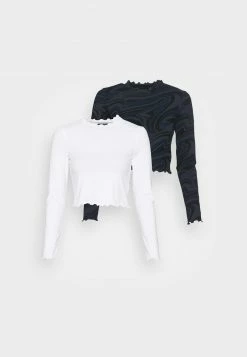 Even&Odd Damen 2 PACK - Langarmshirt - Dark Blue/white -Even&Odd Verkäufe 2024 db6d5771e29340cd88caf25a0bc5cf2a