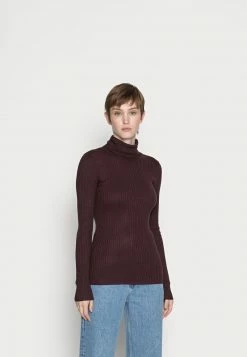 Even&Odd Damen BASIC TURTLE NECK - Strickpullover - Brown