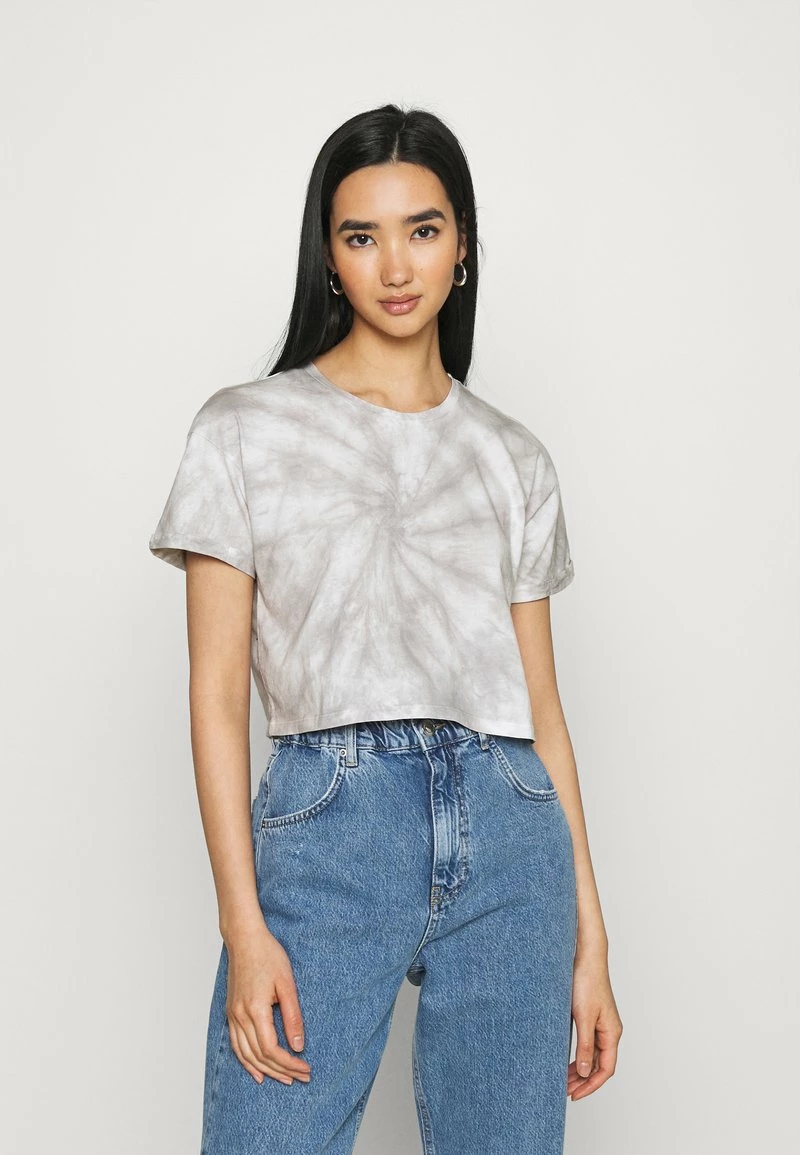 Even&Odd Damen T-Shirt Print - Grey/white 3 Even&Odd Damen T-Shirt Print - Grey/white