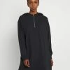 Even&Odd Casual Hooded Sweat Mini Dress - Freizeitkleid - Black | Damen -Even&Odd Verkäufe 2024 df41432ea7de40f5b855a8b468856834