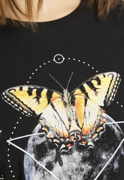 Even&Odd HATTIE MOON AND BUTTERLY TEE - T-Shirt Print - Black | Damen -Even&Odd Verkäufe 2024 dfcdd184d459433cb8f4892787c5d4f4