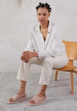 Even&Odd Damen Plateausandalette - Beige