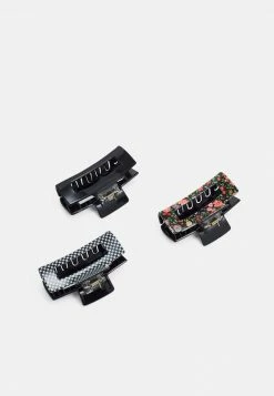 Even&Odd Damen 3 PACK - Haar-Styling-Accessoires - Black/red/off-white -Even&Odd Verkäufe 2024 e0a3a0b9042c446f9ac89681642a4364