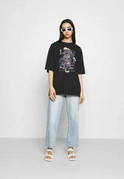 Even&Odd Damen T-Shirt Print - Black -Even&Odd Verkäufe 2024 e17d6d42686b4d78a750b352b433946c