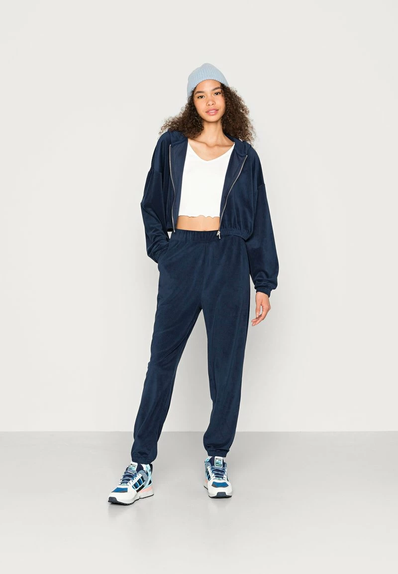 Even&Odd Damen REGULAR FIT HOODIE JACKET - Sweatjacke - Dark Blue 4 Even&Odd Damen REGULAR FIT HOODIE JACKET - Sweatjacke - Dark Blue – Bild 2