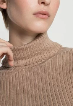 Even&Odd Damen BASIC TURTLE NECK - Strickpullover - Camel -Even&Odd Verkäufe 2024 e45fbd4071024f06bdab14e64906b2eb