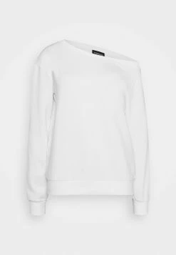 Even&Odd Damen LOOSE OFF SHOULDER SWEATSHIRT - Sweatshirt - White -Even&Odd Verkäufe 2024 e5e84136ab0f4f34ae5ba821beb62d87
