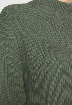 Even&Odd CROPPED MOCK NECK - Strickpullover - Green | Damen -Even&Odd Verkäufe 2024 e658a7ab8005432ebc58bcdabd428555