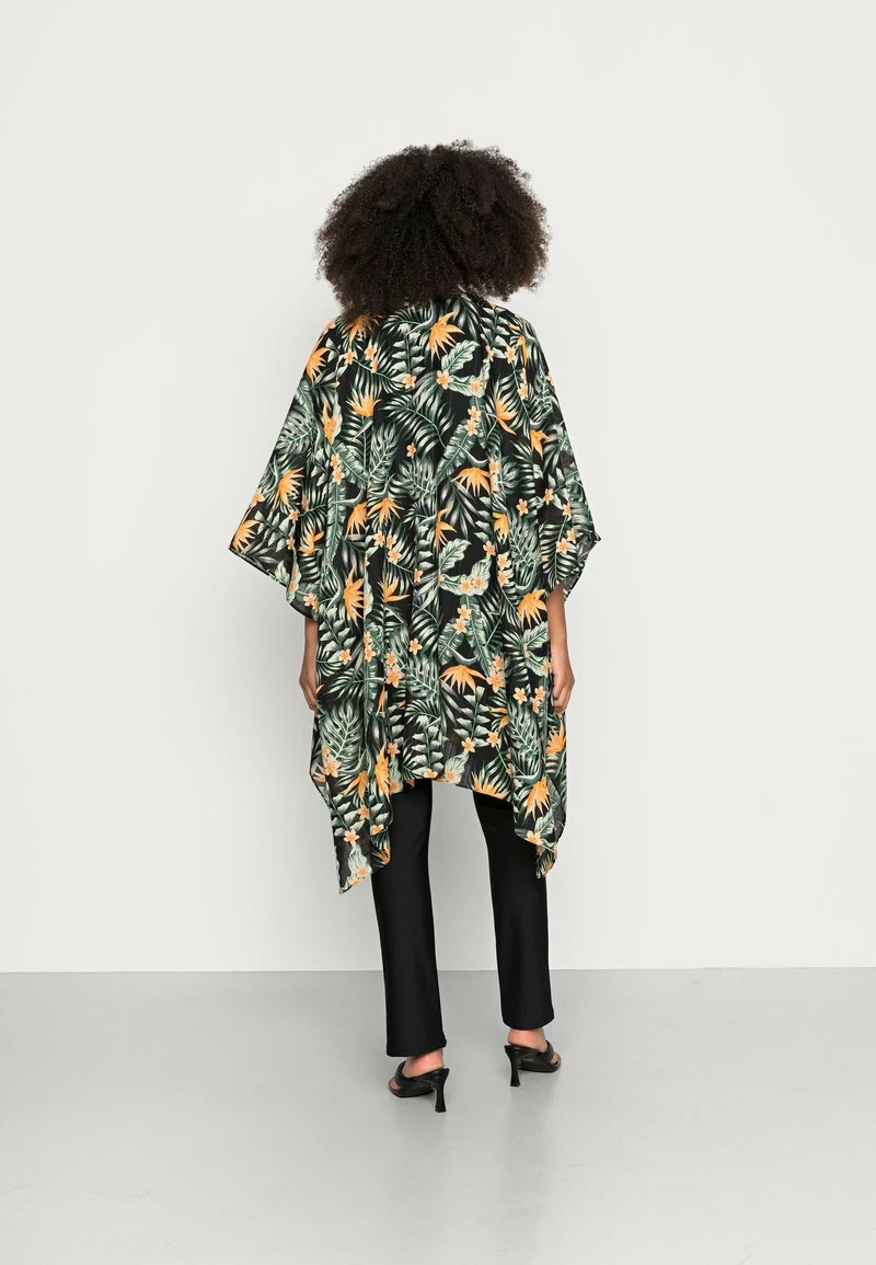 Even&Odd Damen Leichte Jacke - Black/green/yellow 5 Even&Odd Damen Leichte Jacke - Black/green/yellow – Bild 3