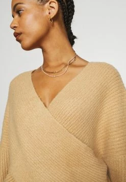 Even&Odd Damen Strickpullover - Tan -Even&Odd Verkäufe 2024 e67b48921e694b94817728fa1054f532