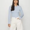 Even&Odd Damen Strickpullover - Kentucky Blue
