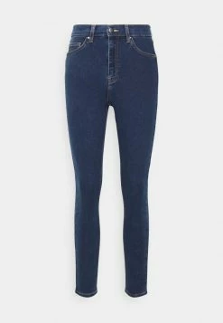 Even&Odd Damen Jeans Skinny Fit - Dark Blue Denim