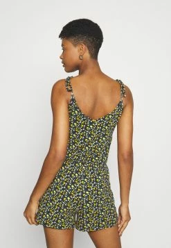 Even&Odd Jumpsuit - Black/yellow | Damen -Even&Odd Verkäufe 2024 e6d7fb32ee144c3dbafb411582316ac9